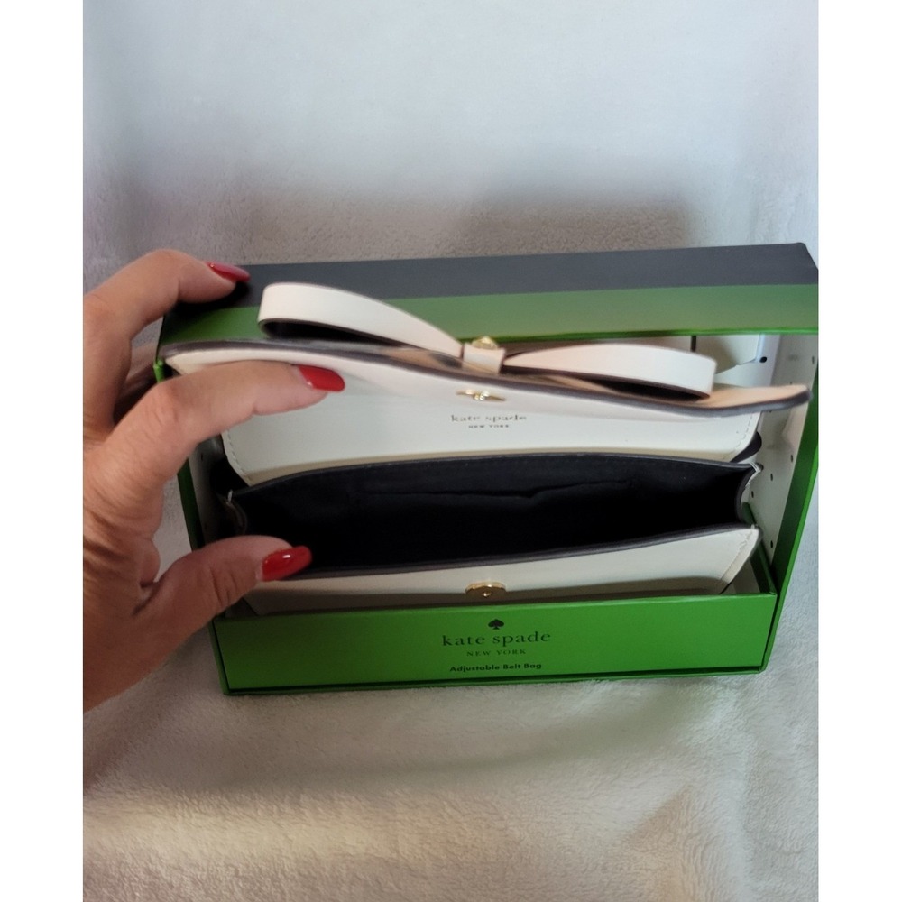 Kate Spade white bow belt bag - Picture 5 of 9